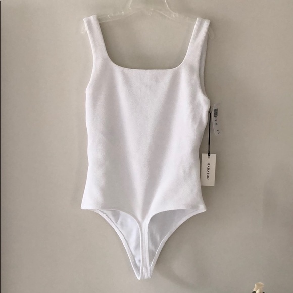 aritzia white body suit - Picture 2 of 3